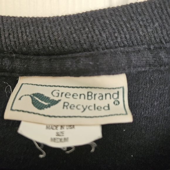 Mt. Rushmore Black Graphic T-Shirt | Green Brand Recycled | M - Picture 3 of 8